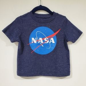NASA Short Sleeve T-shirt Boy's Size 12M